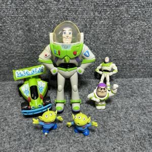 Vtg 90’s Disney Toy Story Action Figure Lot (6) Aliens, Rc Car, Buzz Lightyears